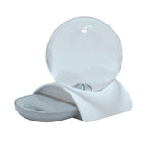 Maxbell Cat Dog Water Dispenser Pet Feeder Drink Capacity Detachable Puppy Grey
