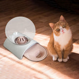 Maxbell Cat Dog Water Dispenser Pet Feeder Drink Capacity Detachable Puppy Pink