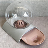 Maxbell Cat Dog Water Dispenser Pet Feeder Drink Capacity Detachable Puppy Pink