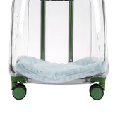Maxbell Pet Trolley Case Multifunctional Lightweight Short Trips Dog Carrying Fully Transparent