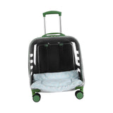 Maxbell Pet Trolley Case Multifunctional Lightweight Short Trips Dog Carrying Translucent