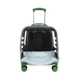 Maxbell Pet Trolley Case Multifunctional Lightweight Short Trips Dog Carrying Translucent