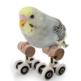 Maxbell Parrot Toys Set of 3 Types Chew Mini Training for Budgies Lovebird Conures