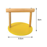Maxbell Bird Stand Desktop Training Parrot Bird Play Balance Support Shelf Parakeet