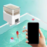 Maxbell Automatic Fish Feeder App Control Food Feeding for Everyday Outdoor