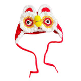 Maxbell Chinese New Year Pet Hat Decorative Cats Supplies Photo Props Lion Puppy S