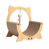 Maxbell Cat Scratcher Sofa Pad Scratching Board Interactive Play Toy for Kitten Ears Round40x40x25cm