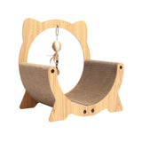 Maxbell Cat Scratcher Sofa Pad Scratching Board Interactive Play Toy for Kitten Ears Round40x40x25cm