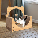 Maxbell Cat Scratcher Sofa Pad Scratching Board Interactive Play Toy for Kitten EarsSquare40x40x25cm