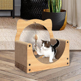 Maxbell Cat Scratcher Sofa Pad Scratching Board Interactive Play Toy for Kitten EarsSquare40x40x25cm