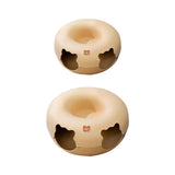 Maxbell Felt Cat Tunnel Cave Bed Detachable Cat Training Toy for Indoor Kittens M