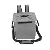 Maxbell Breathable Pet Backpack Bike Basket Rucksack Dog Cat Soft Sided Carrier