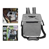 Maxbell Breathable Pet Backpack Bike Basket Rucksack Dog Cat Soft Sided Carrier