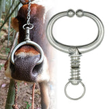 Maxbell Cow Nose Ring Durable Veterinary Livestock Cattle Nose Pliers Equipment M
