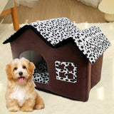 Maxbell Pet Cat Bed Nest Dog House Washable Comfortable Foldable Winter Pet Supplies