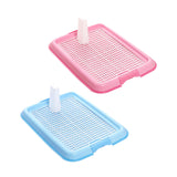 Maxbell Pet Training Toilet Tray Loo Pad Dog Litter Tray Reusable Potty Trainer pink