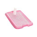 Maxbell Pet Training Toilet Tray Loo Pad Dog Litter Tray Reusable Potty Trainer pink