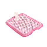 Maxbell Pet Training Toilet Tray Loo Pad Dog Litter Tray Reusable Potty Trainer pink