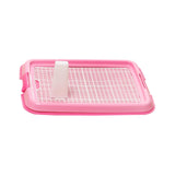 Maxbell Pet Training Toilet Tray Loo Pad Dog Litter Tray Reusable Potty Trainer pink