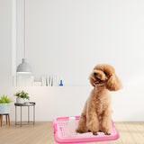 Maxbell Pet Training Toilet Tray Loo Pad Dog Litter Tray Reusable Potty Trainer pink