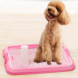 Maxbell Pet Training Toilet Tray Loo Pad Dog Litter Tray Reusable Potty Trainer pink