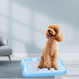 Maxbell Pet Training Toilet Tray Loo Pad Dog Litter Tray Reusable Potty Trainer blue