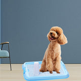 Maxbell Pet Training Toilet Tray Loo Pad Dog Litter Tray Reusable Potty Trainer blue