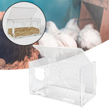 Maxbell Bird Chicken Feeder Feeding Equipment Food Dispenser for Small Medium Birds