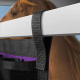 Maxbell Horse Trailer Grooming Bag Organizer Stall Equine Long Caddy violet
