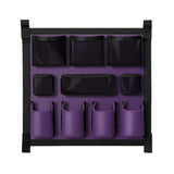 Maxbell Horse Trailer Grooming Bag Organizer Stall Equine Long Caddy violet