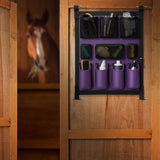 Maxbell Horse Trailer Grooming Bag Organizer Stall Equine Long Caddy violet