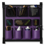 Maxbell Horse Trailer Grooming Bag Organizer Stall Equine Long Caddy violet