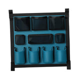 Maxbell Horse Trailer Grooming Bag Organizer Stall Equine Long Caddy blue