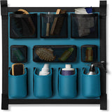 Maxbell Horse Trailer Grooming Bag Organizer Stall Equine Long Caddy blue