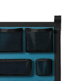 Maxbell Horse Trailer Grooming Bag Organizer Stall Equine Long Caddy blue
