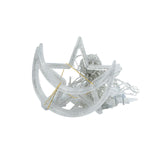 Maxbell Moon Star String Lights Hanging Lights Curtain Lights for Home Warm White