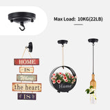 Maxbell Ceiling Light Canopy Kit Metal Ceiling Hook Plate Holder Easily Install