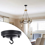 Maxbell Ceiling Light Canopy Kit Metal Ceiling Hook Plate Holder Easily Install