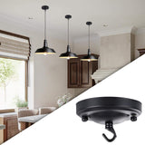 Maxbell Ceiling Light Canopy Kit Metal Ceiling Hook Plate Holder Easily Install