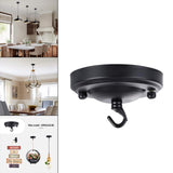 Maxbell Ceiling Light Canopy Kit Metal Ceiling Hook Plate Holder Easily Install