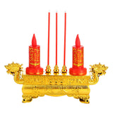 Maxbell LED Electronic Incense Burner Vintage Style Censer for Buddha Temple Worship