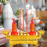 Maxbell LED Electronic Incense Burner Vintage Style Censer for Buddha Temple Worship