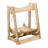Maxbell Cat Hammock Bed Lounger Scratching Rope Pet Hanging Swing for Rabbit Kitten Ear Wood