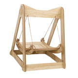 Maxbell Cat Hammock Bed Lounger Scratching Rope Pet Hanging Swing for Rabbit Kitten Triangle Wood