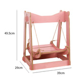 Maxbell Cat Hammock Bed Lounger Scratching Rope Pet Hanging Swing for Rabbit Kitten Pink