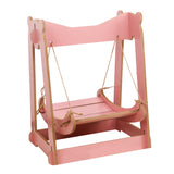 Maxbell Cat Hammock Bed Lounger Scratching Rope Pet Hanging Swing for Rabbit Kitten Pink