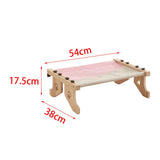 Maxbell Cat Window Perch Hammock Seat Cat Shelf Durable for Indoor Cats Space Saving Grey Pink