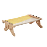 Maxbell Cat Window Perch Hammock Seat Cat Shelf Durable for Indoor Cats Space Saving Gray Yellow