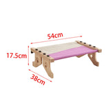 Maxbell Cat Window Perch Hammock Seat Cat Shelf Durable for Indoor Cats Space Saving Gray Violet
