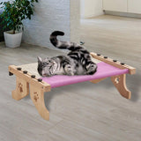 Maxbell Cat Window Perch Hammock Seat Cat Shelf Durable for Indoor Cats Space Saving Gray Violet
